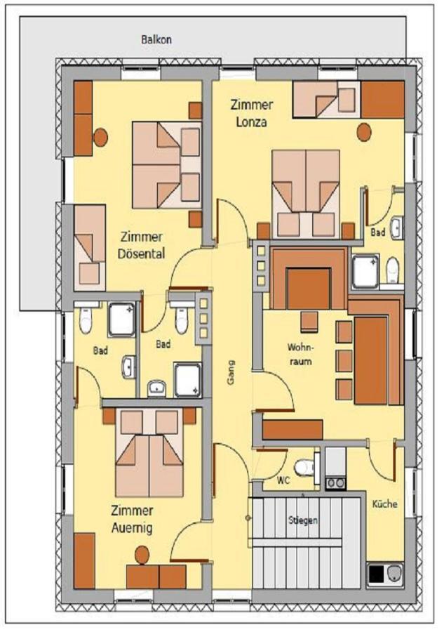 Saeuleck Appartement Inkl Skibus Mallnitz Zewnętrze zdjęcie